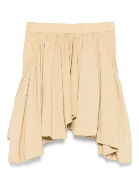 Rabanne asymmetric mini skirt