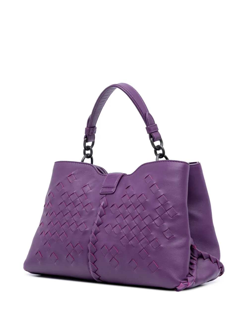 Bottega Veneta Pre-Owned 2012-2024 Nappa Intrecciato Napoli satchel | Pre-Owned | Image 2