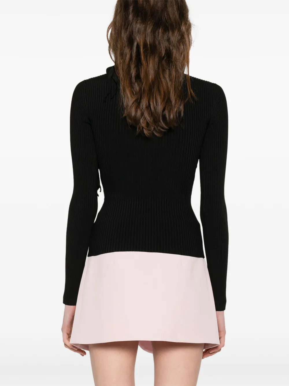 Coperni Tanktop met diepe ronde hals Zwart
