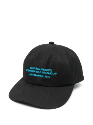 Ader Error ロゴ キャップ | ブラック | FARFETCH JP