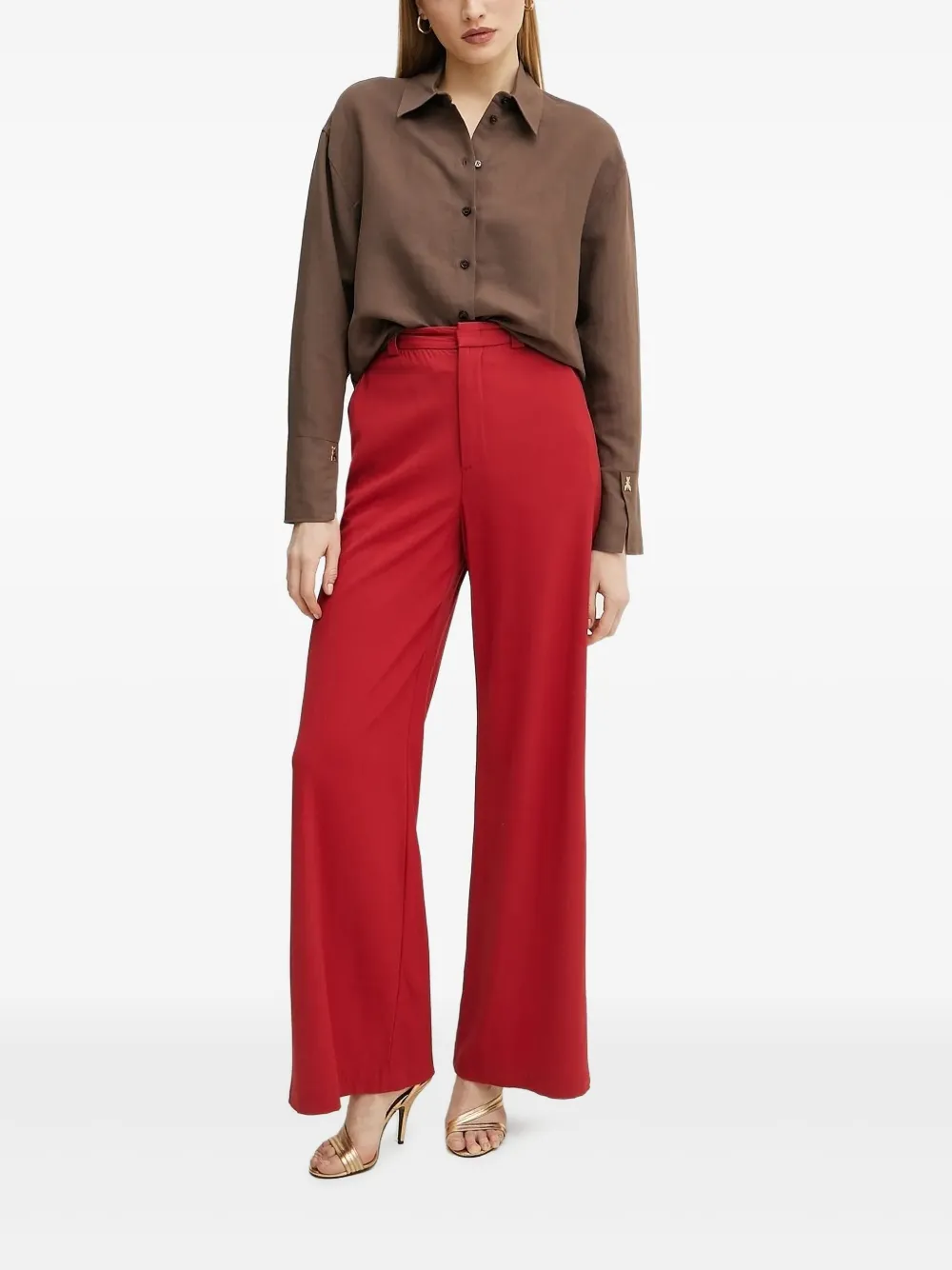 Patrizia Pepe Fly-detail shirt | Shirts | Image 2