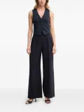 Patrizia Pepe button-fastening sleeveless waistcoat - Blue