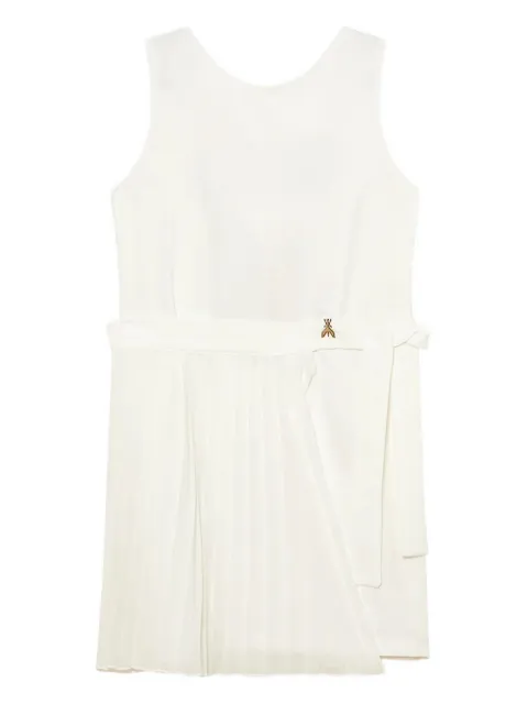 Patrizia Pepe girl cut-out pleated mini dress
