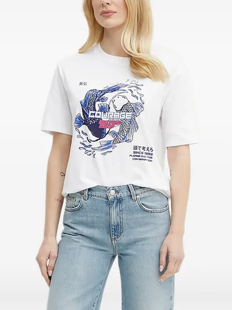 Patrizia Pepe printed crew-neck T-shirt