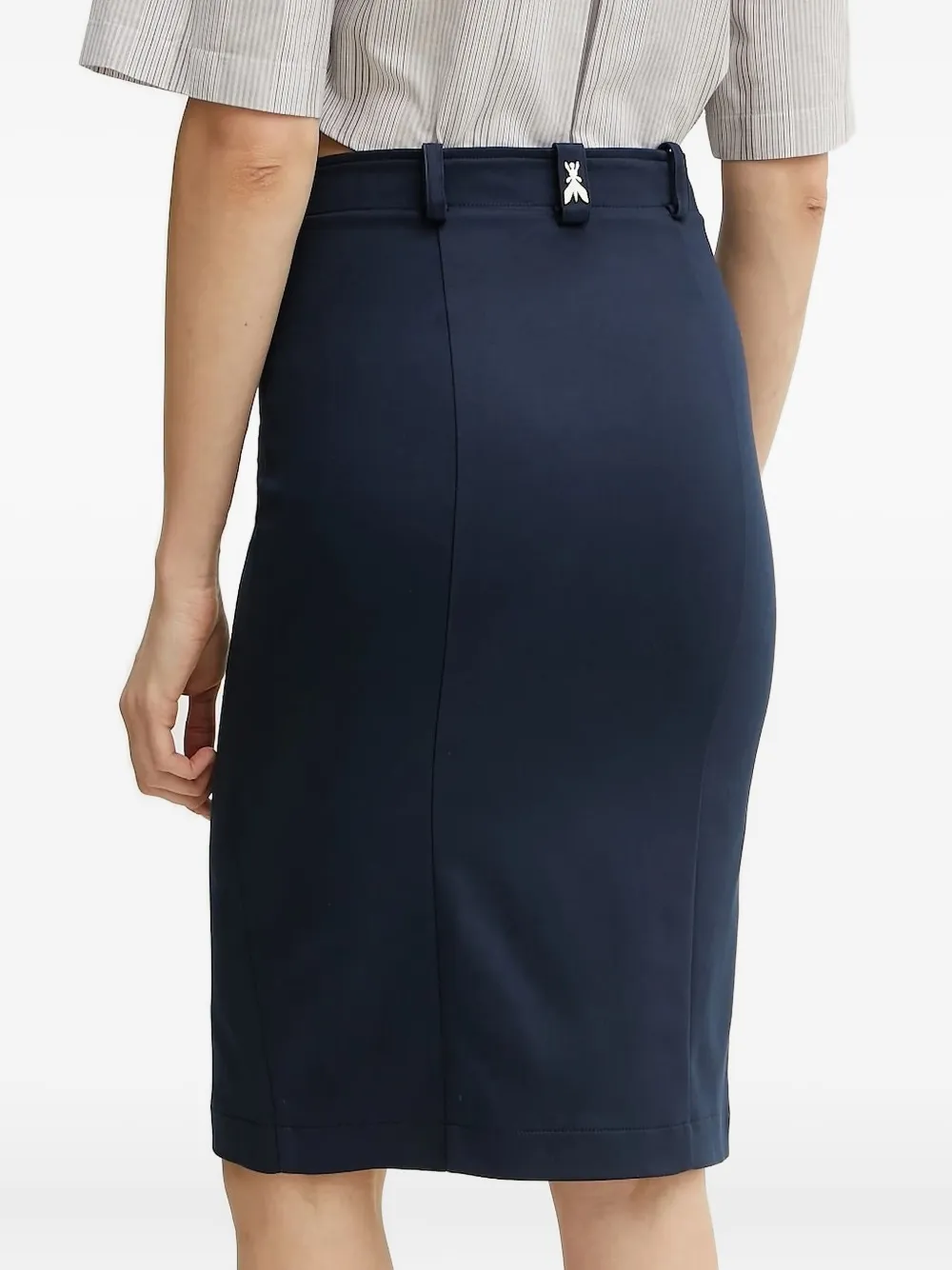Patrizia Pepe Midi-kokerrok - Blauw