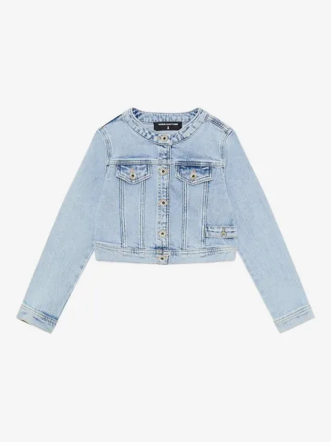 Patrizia Pepe girl denim buttoned jacket