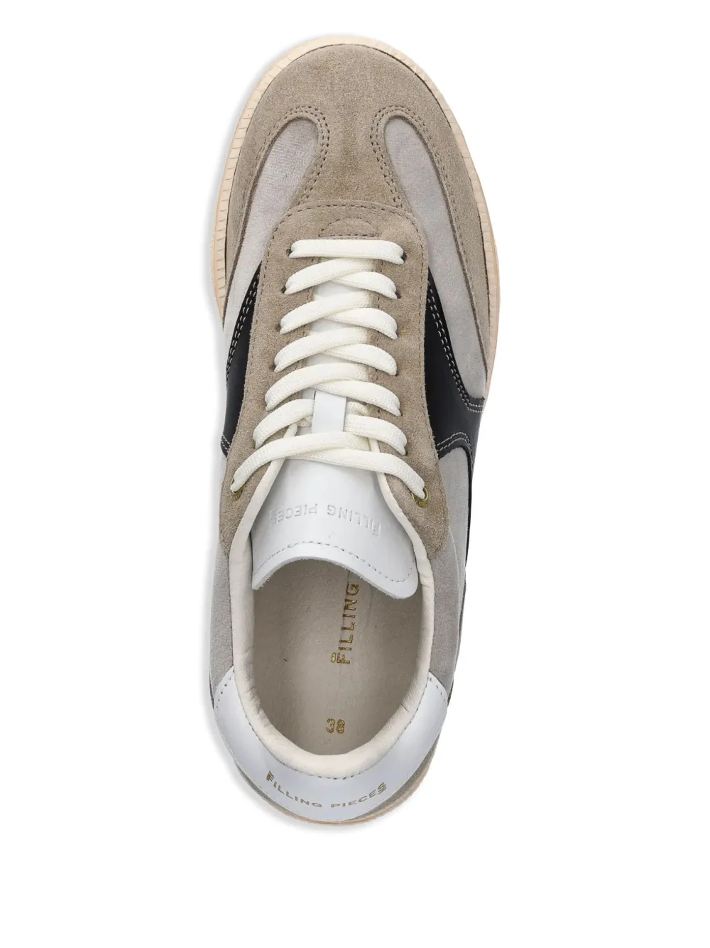 Filling Pieces suede low-top sneakers Neutrals