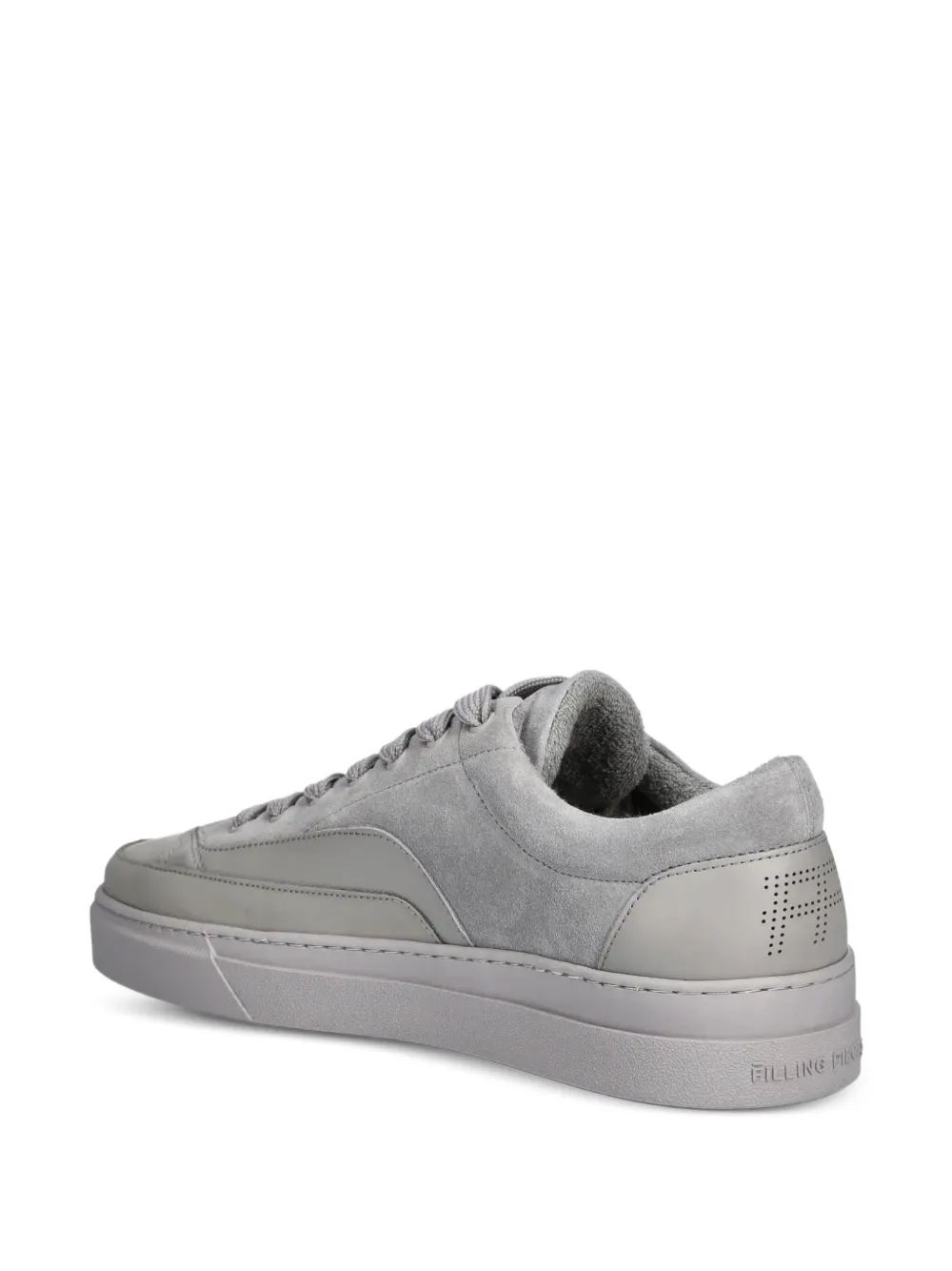 Filling Pieces Riviera Mix suede panelled sneakers Grey