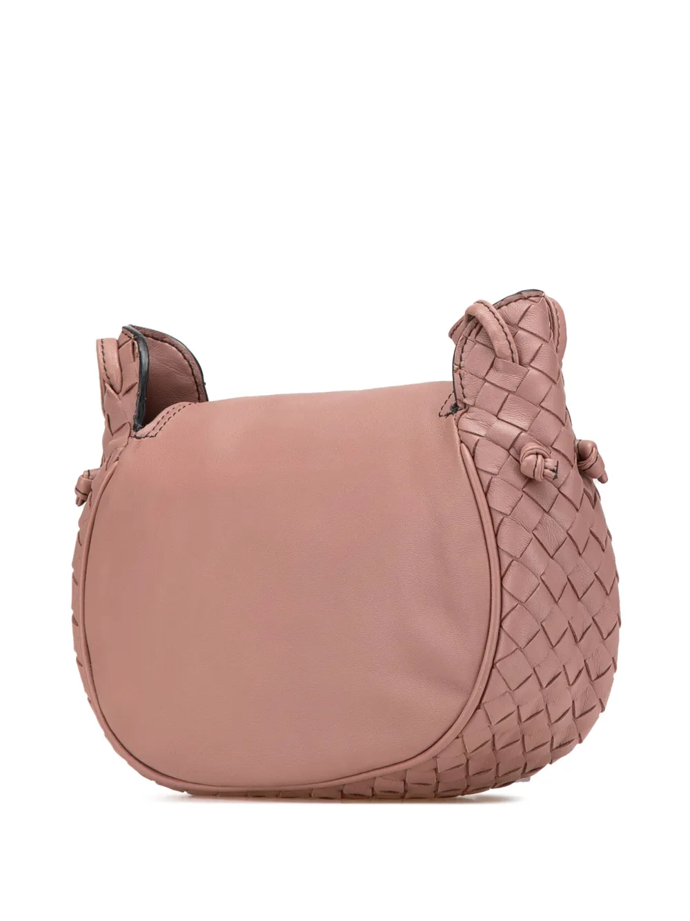 Bottega Veneta Pre-Owned 2012-2024 Small Nappa Intrecciato Nodini Flap crossbody bag | Pre-Owned | Image 2