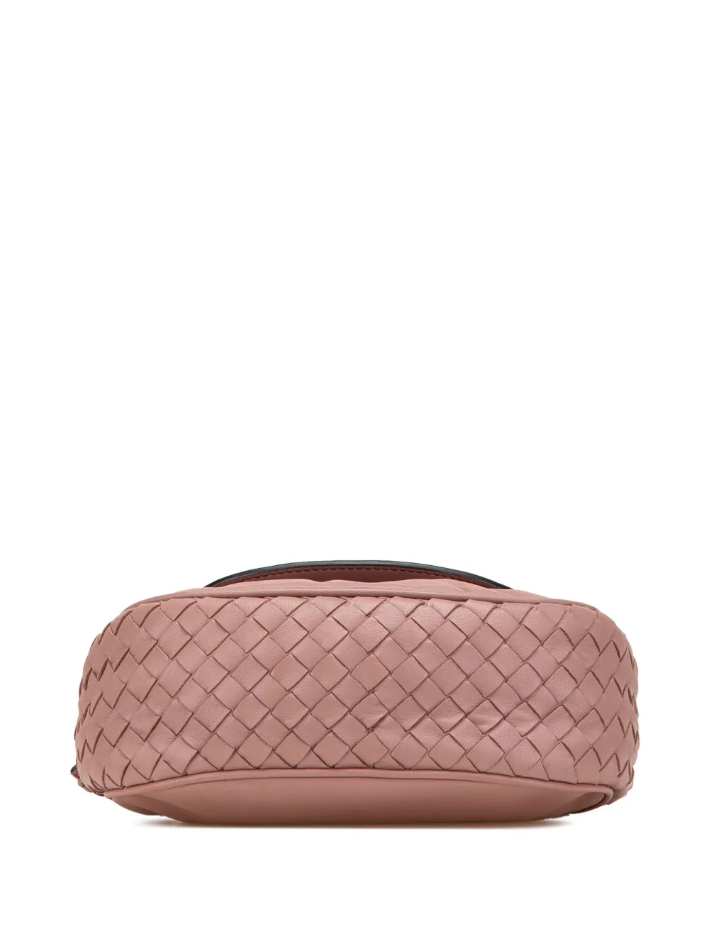 Pre-owned Bottega Veneta 2012-2024 Small Nappa Intrecciato Nodini Flap Crossbody Bag