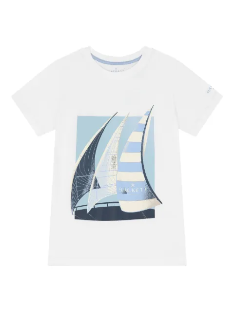 Hackett Kids playera con ilustración estampada