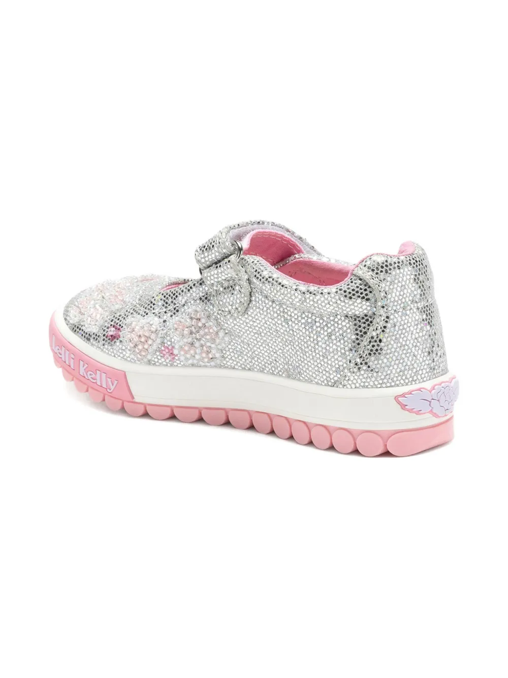 Lelli Kelly bead-embellished ballerina shoes Zilver
