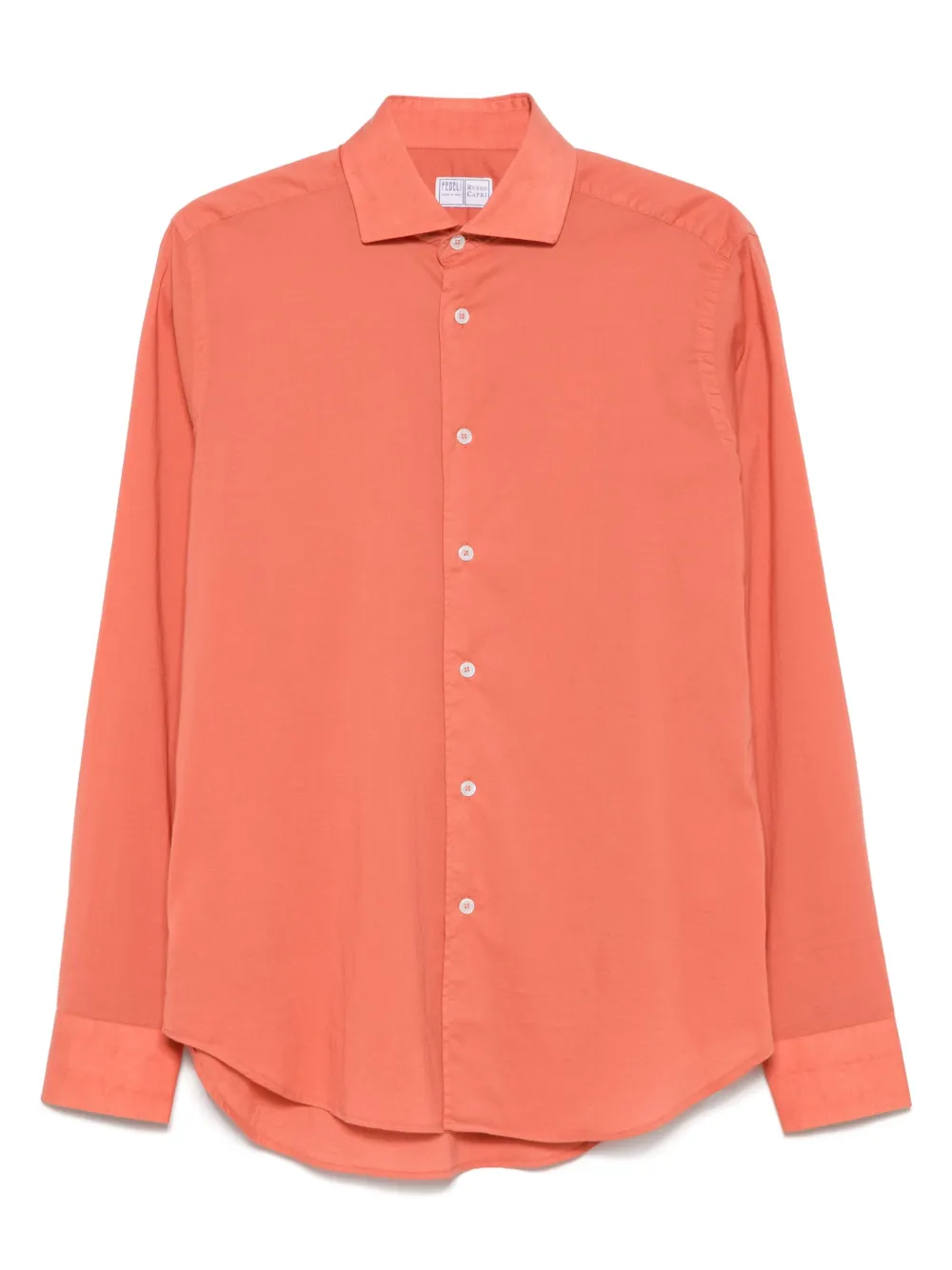 Fedeli Langärmeliges Hemd | Orange | Image 1