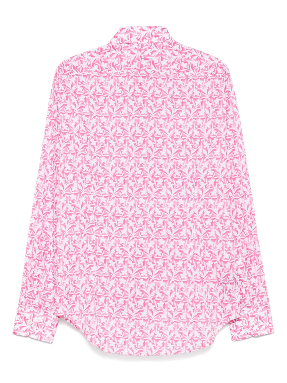 Fedeli floral-print shirt - Roze