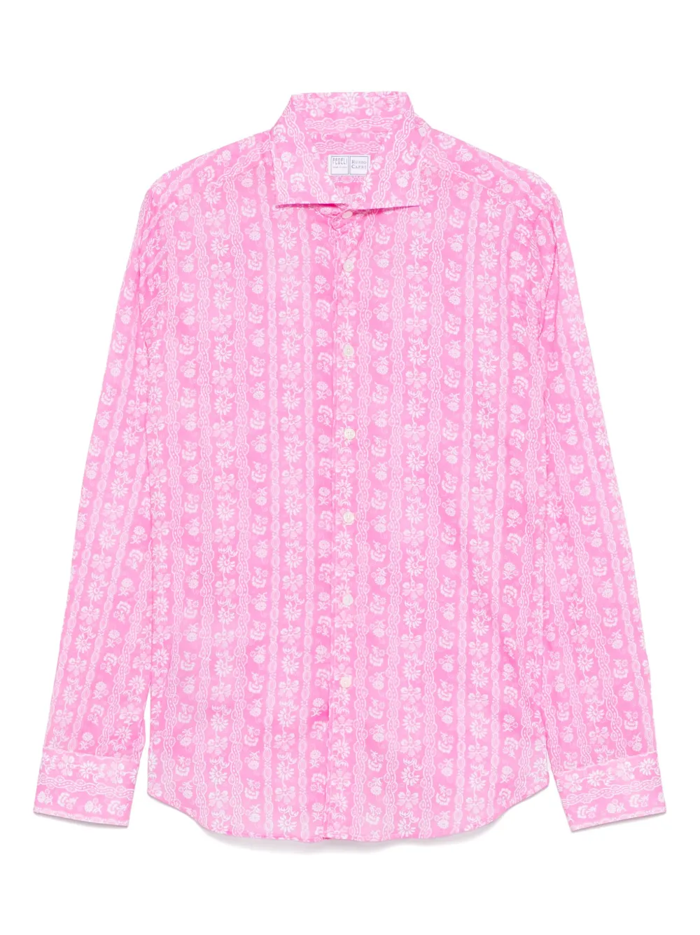 Fedeli Hemd mit Blumen-Print | Rosa | Image 1