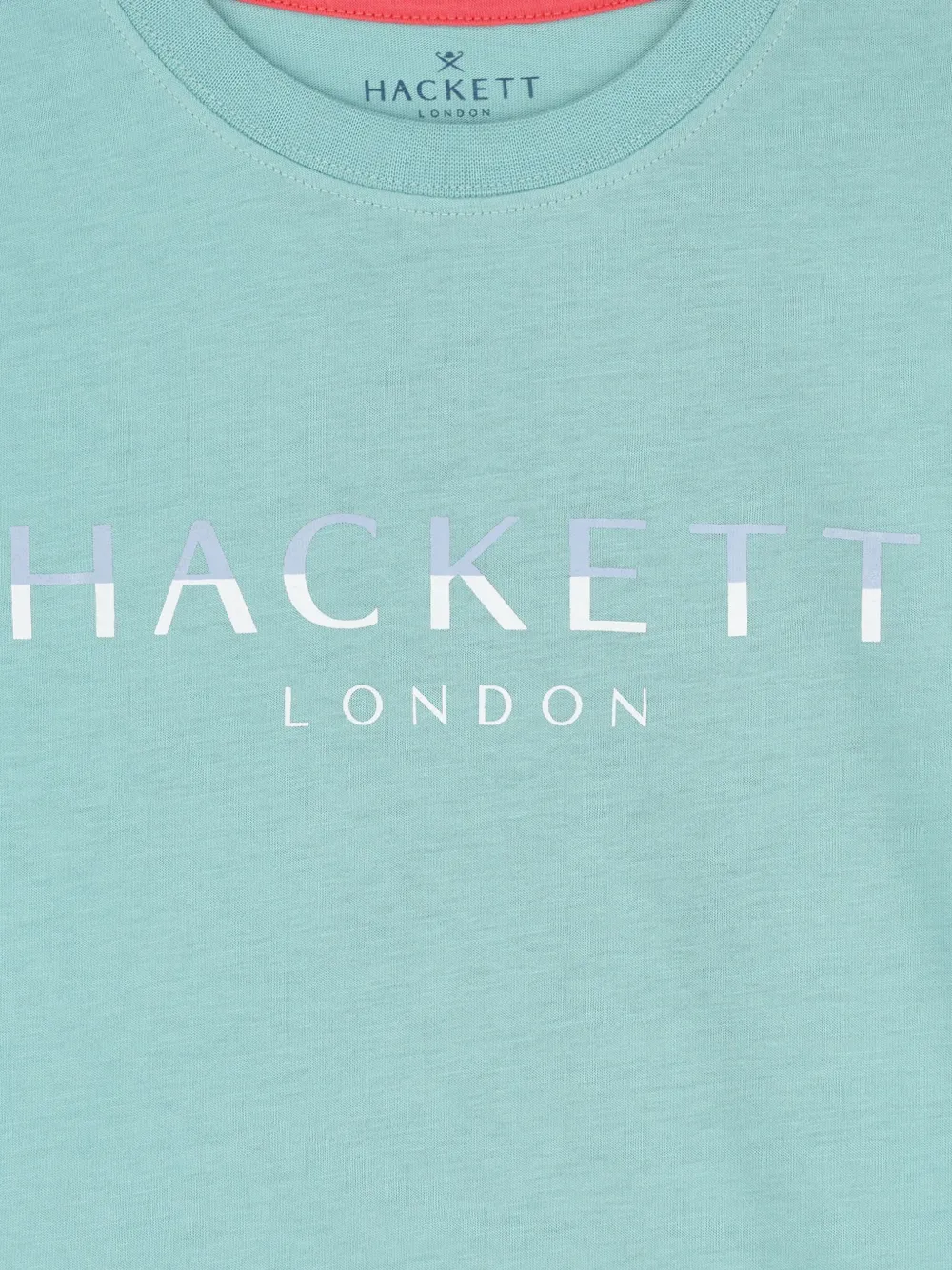 Hackett Kids T-shirt met logoprint Blauw