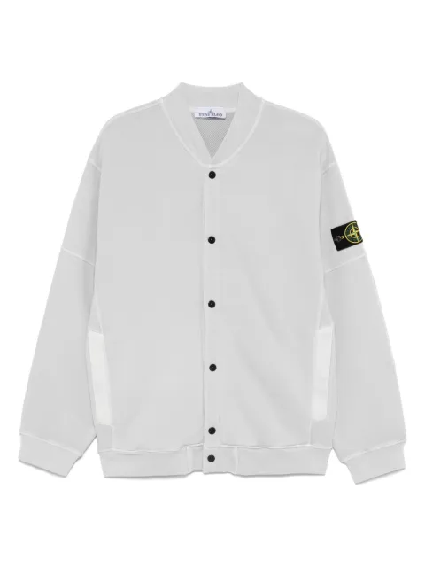 Stone Island Compass-patch cotton jacket