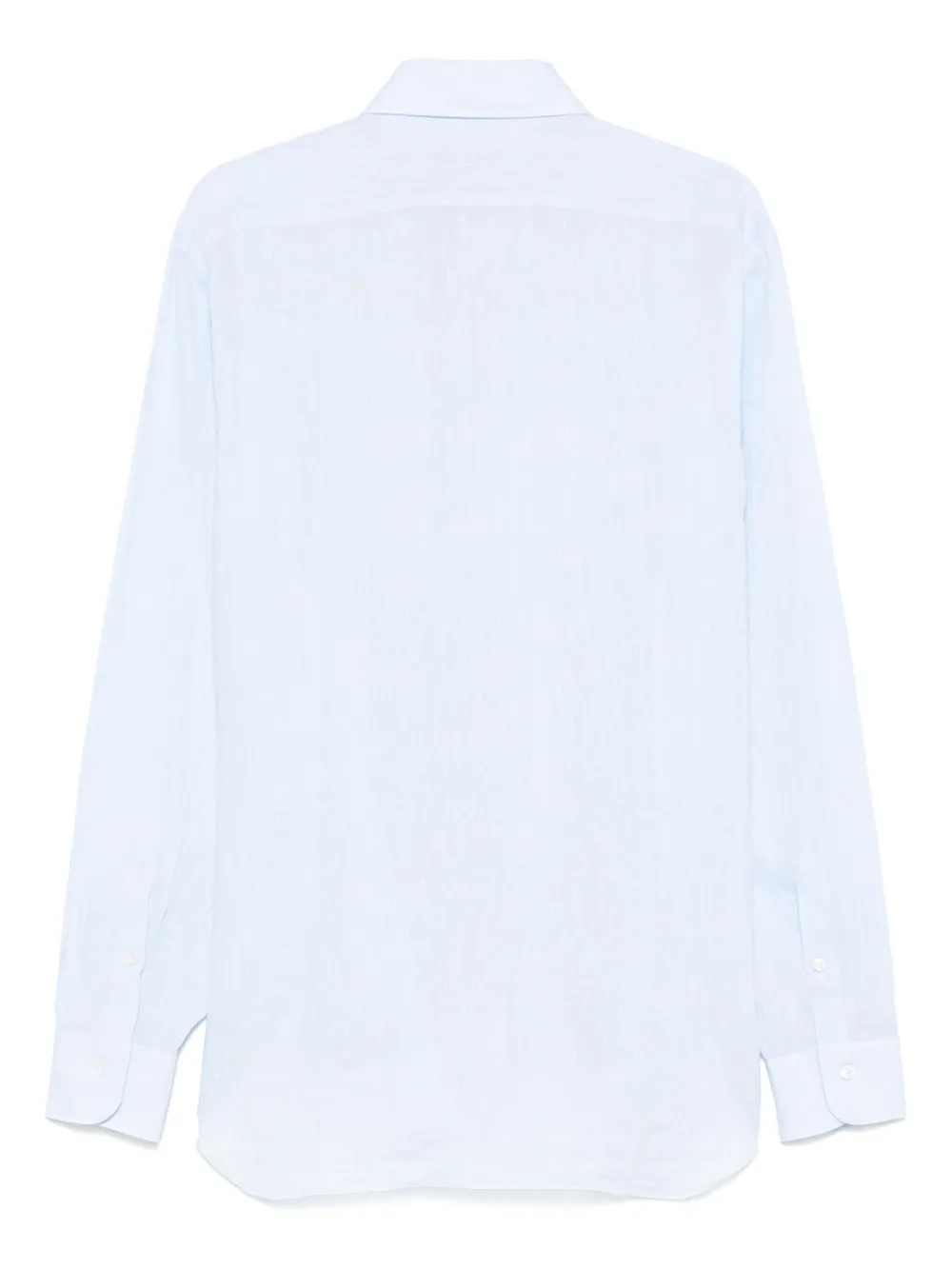 Barba linen shirt - Blauw