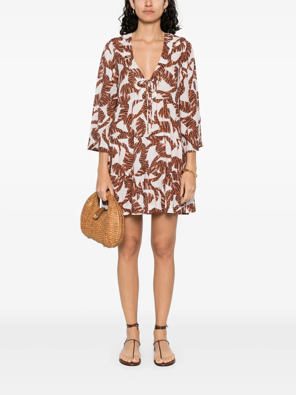Heidi Klein Little Compton mini-jurk - Wit