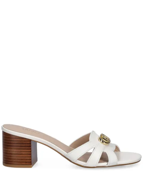 LIU JO 60mm block-heel leather sandals