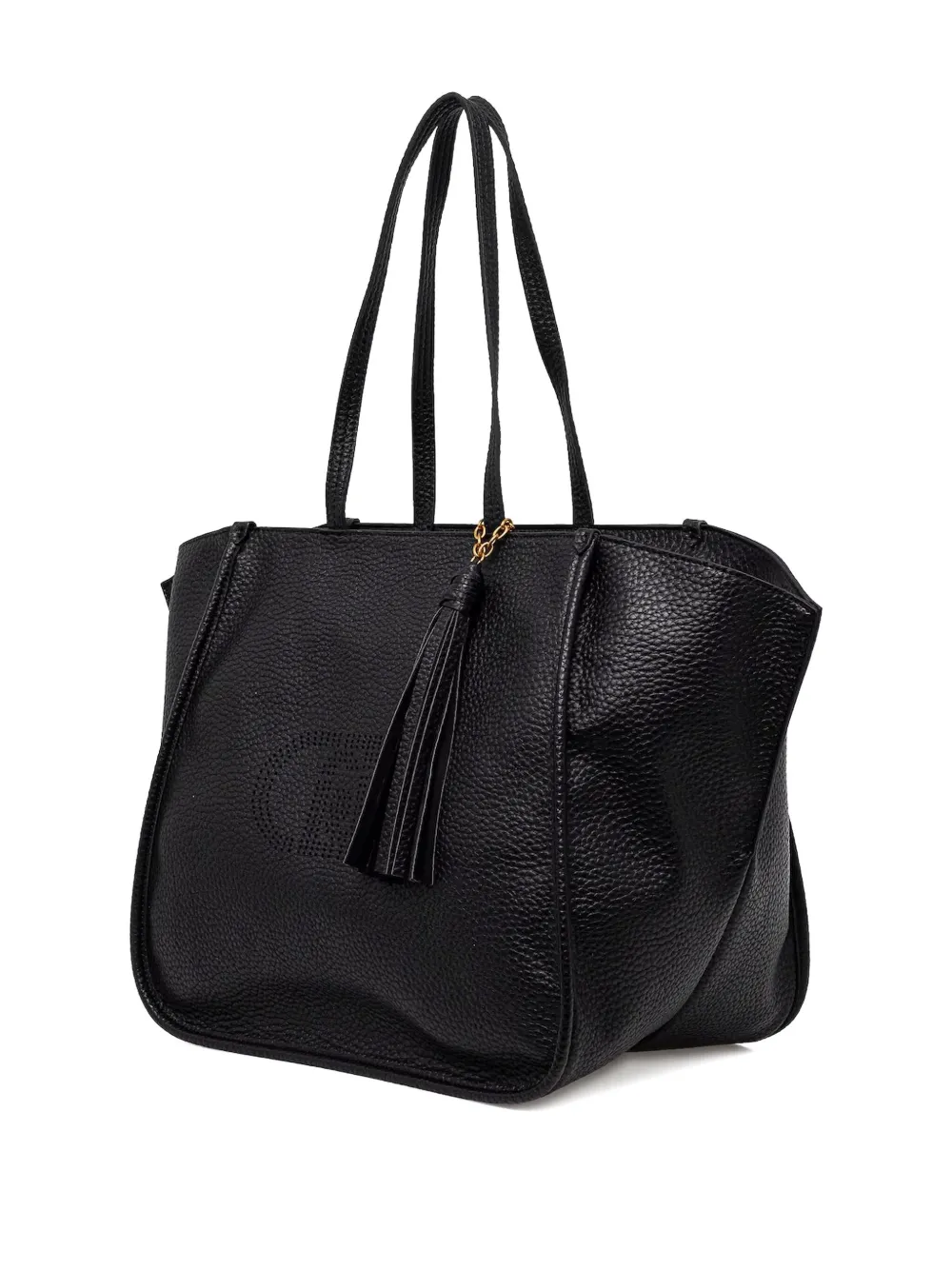 LIU JO Shopper met kwastje - Zwart