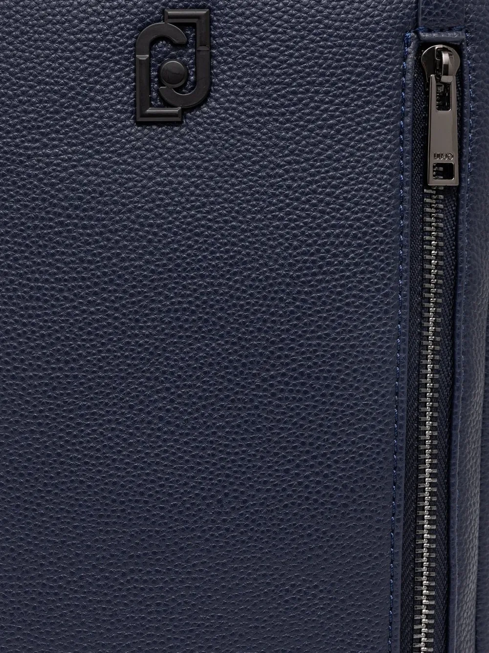 LIU JO logo-plaque zip-fastening messenger bag Blauw