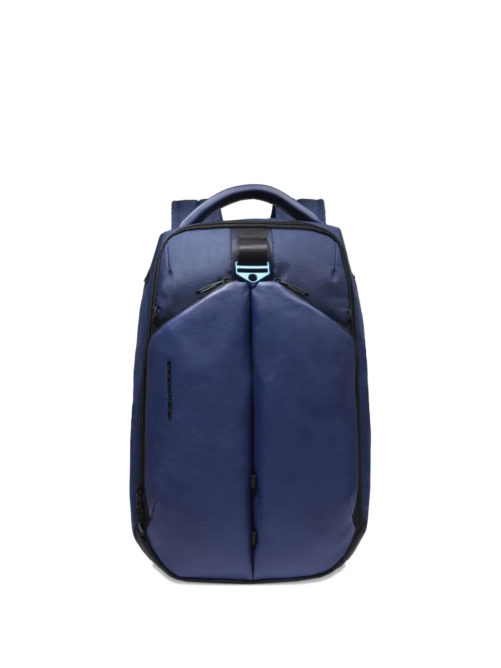 PIQUADRO ロゴ バックパック - ブルー PIQUADRO ロゴ バックパック - ブルー