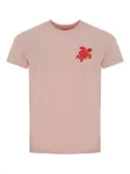 Vilebrequin embellished-turtle graphic t-shirt - Pink
