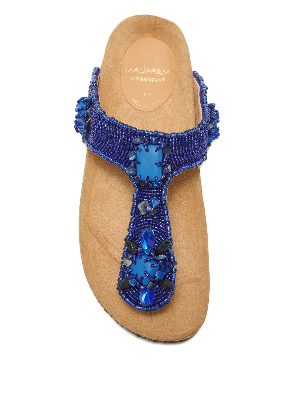 MALIPARMI Infrabijoux Glamour sandals Blue