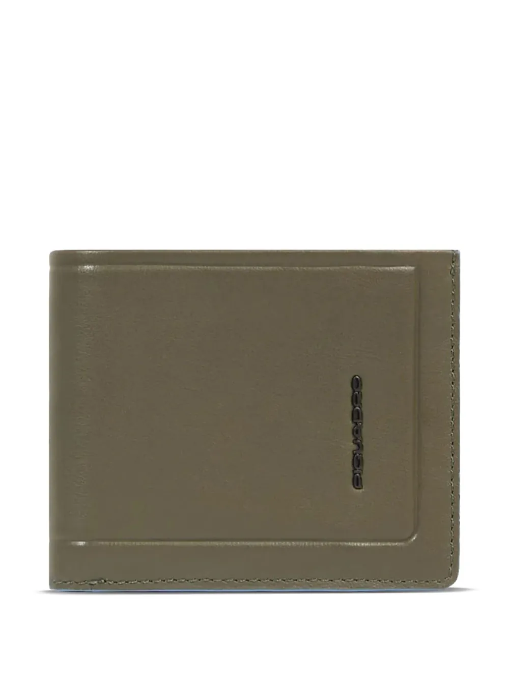 PIQUADRO Portemonnee met logo Groen