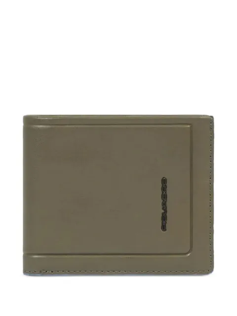 PIQUADRO cartera con compartimentos y cierre