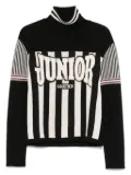 Jean Paul Gaultier Pre-Owned 1990s stripe-detail sweater - Black