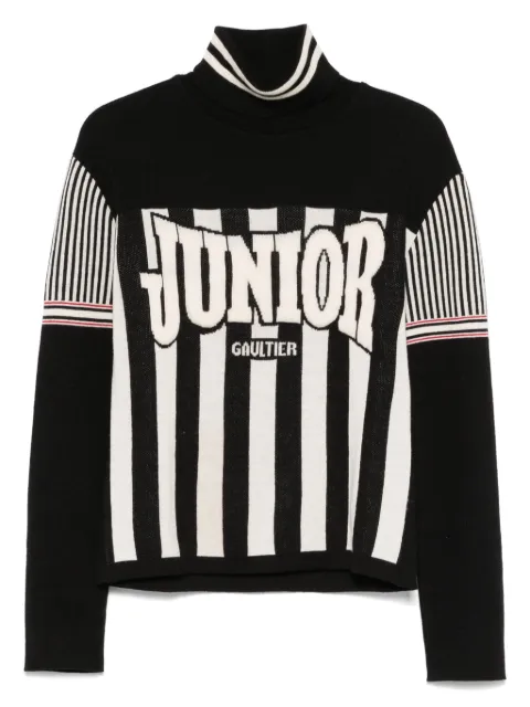 Jean Paul Gaultier Pre-Owned suéter con detalle de rayas 1990