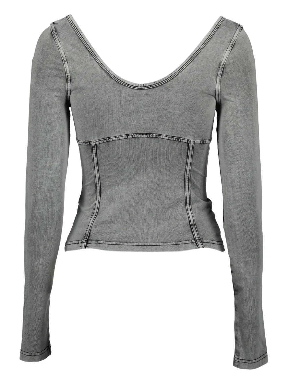 Diesel Jersey T-shirt Grijs