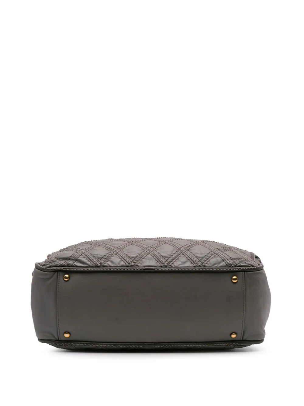 Pre-owned Chanel 2011 Cc Quilted Calfskin Triptych Tote Bag