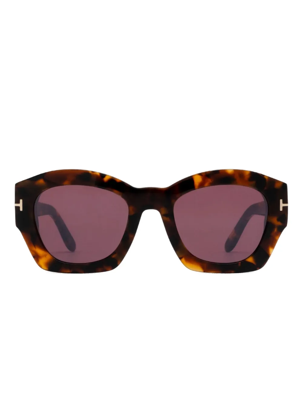 TOM FORD GUILLIANA Dark Havana Bruin