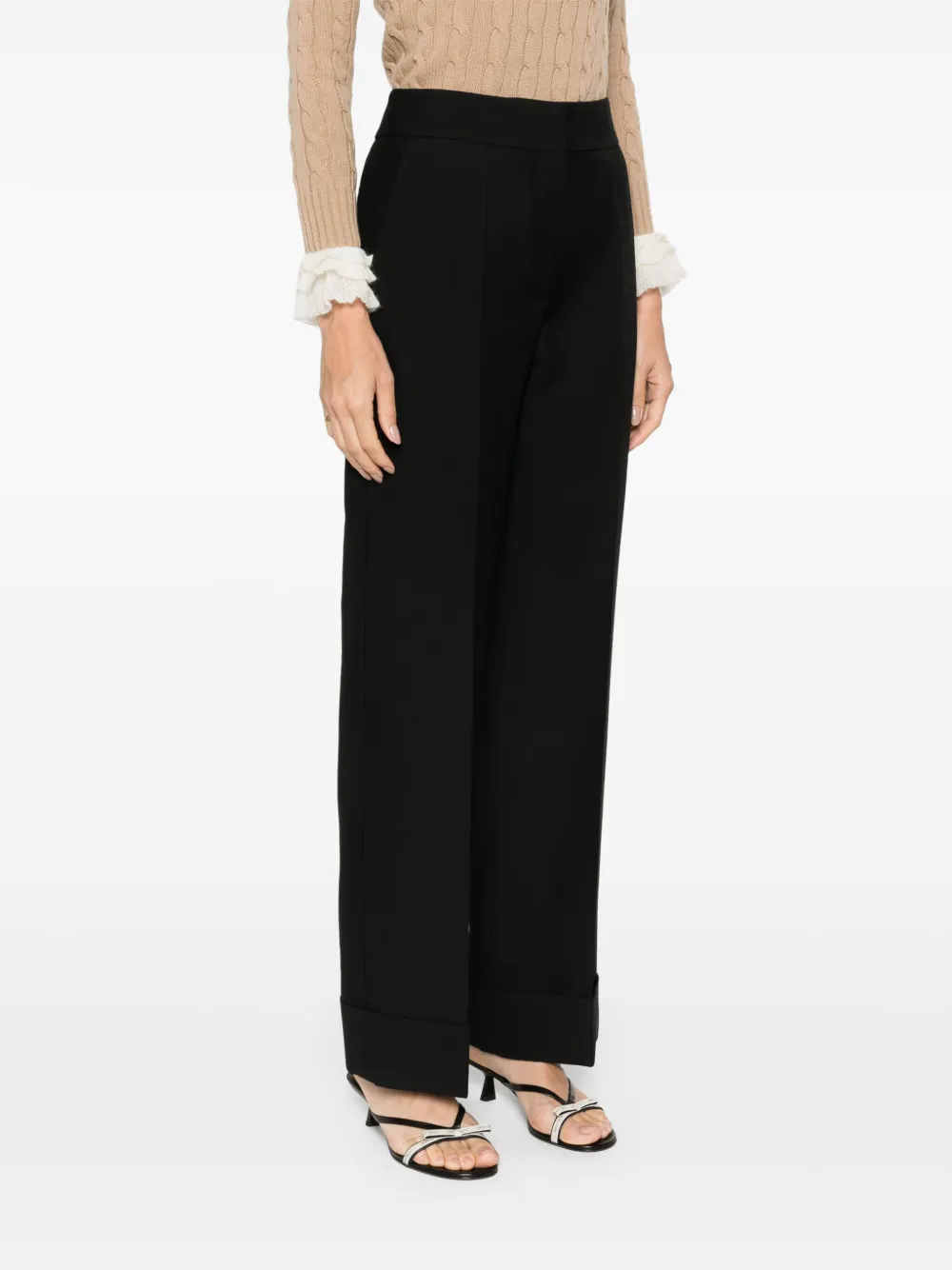 Valentino Garavani Pantalon Zwart