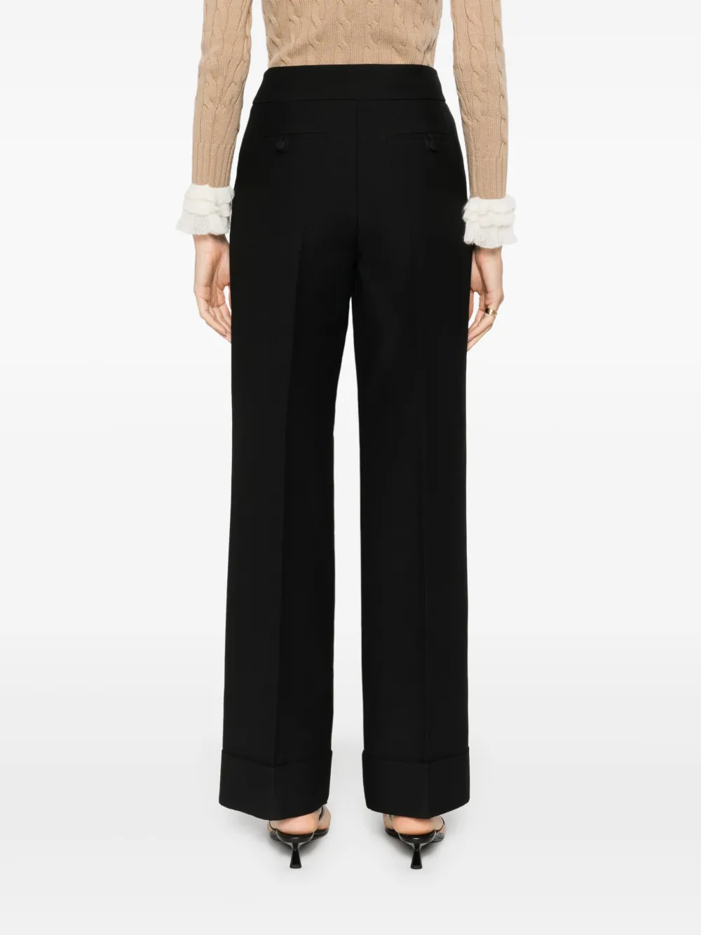 Valentino Garavani Pantalon Zwart