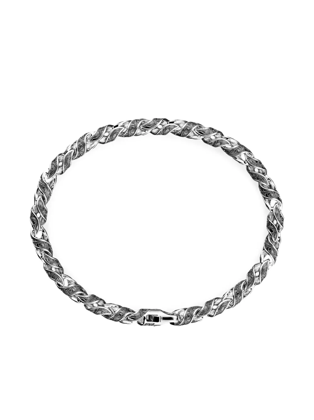 Zancan Bracciale a catena in argento sterling | Image 2