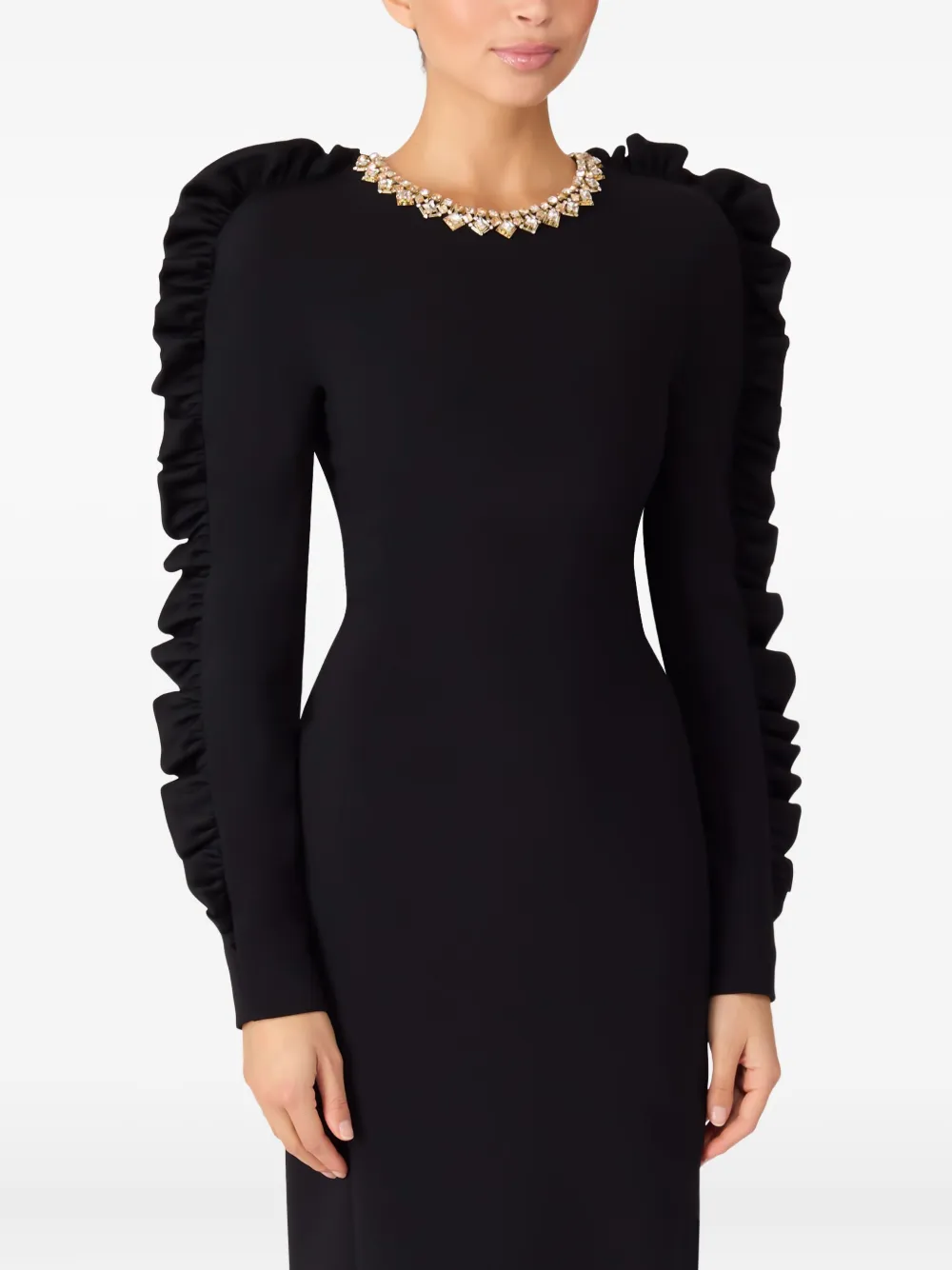 Jenny Packham Cheri dress - Zwart