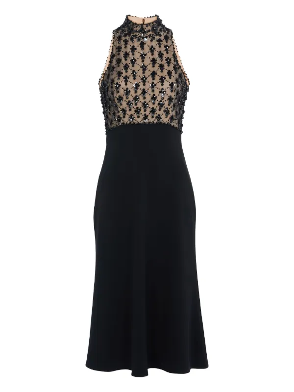 Jenny Packham Aureila Dress | Black | FARFETCH