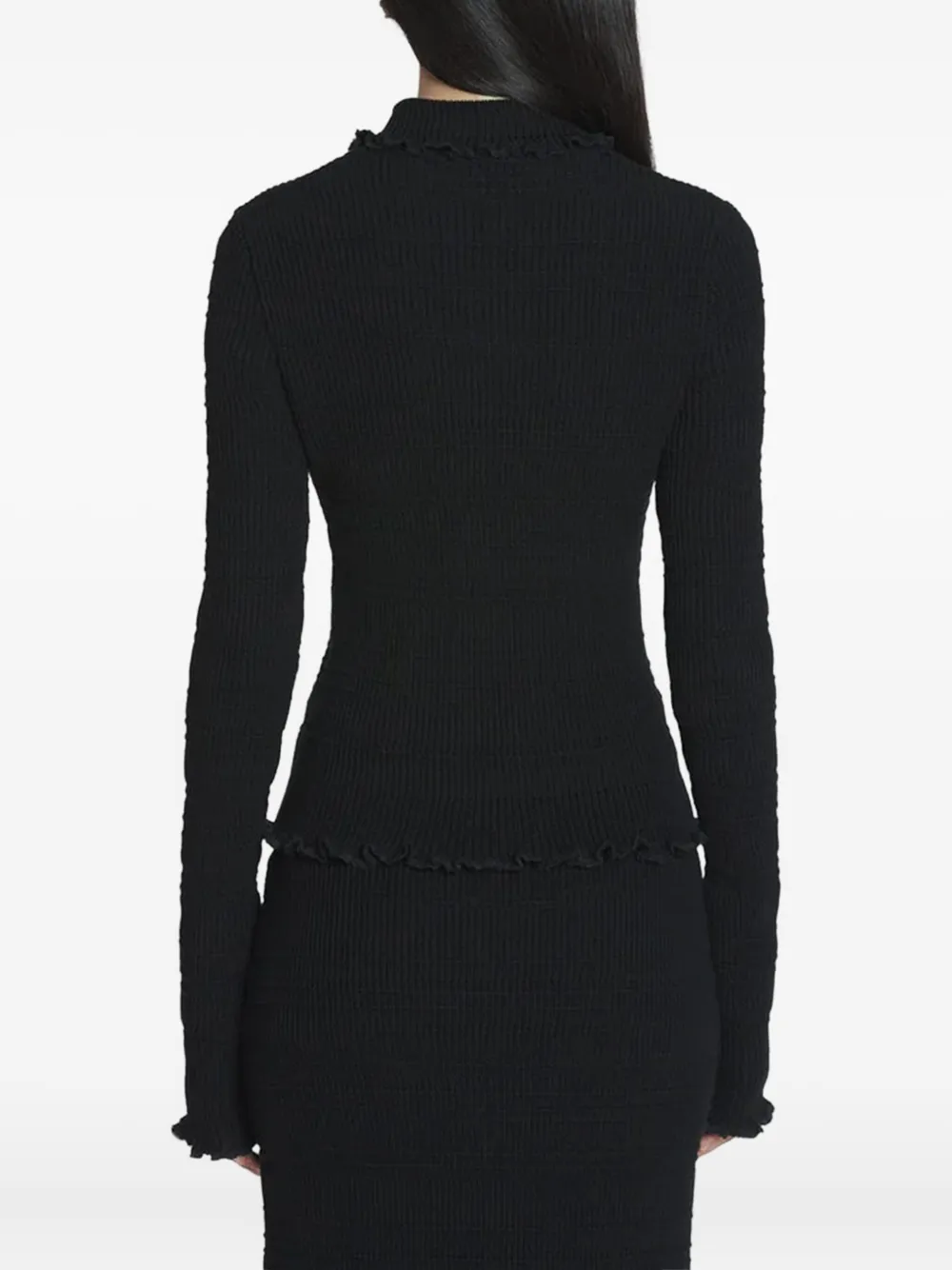 Lanvin Katoenen vest Zwart
