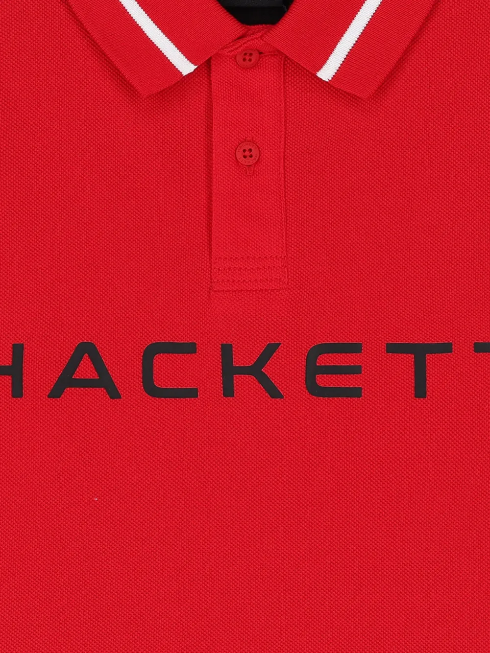 Hackett Kids Poloshirt met logo Wit