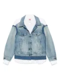 Junya Watanabe x Levi's layered jacket - Blue