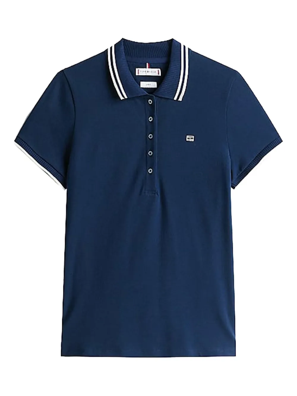 Tommy Hilfiger playera tipo polo con logo estampado | azul | Image 1