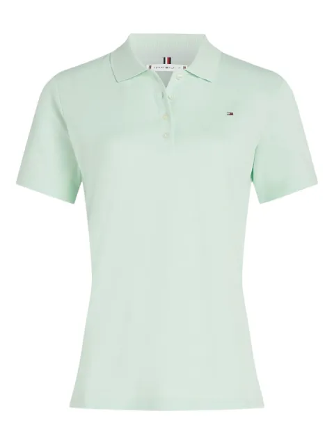 Tommy Hilfiger logo-embroidered polo top