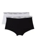 Calvin Klein logo-print boxers (pack of two) - Black