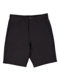 Calvin Klein flat-front tailored shorts - Black