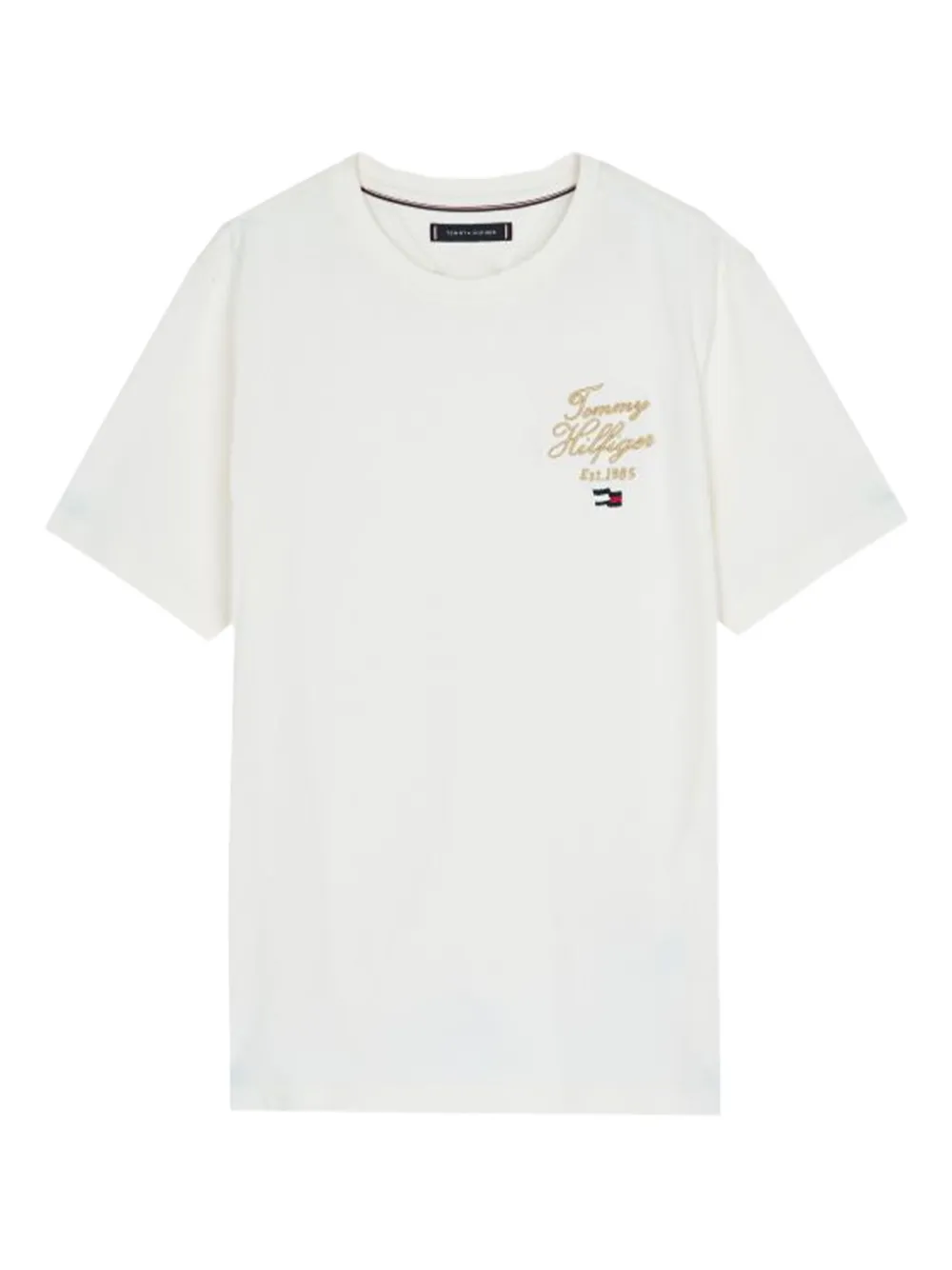 Tommy Hilfiger playera con logo bordado | blanco | Image 1