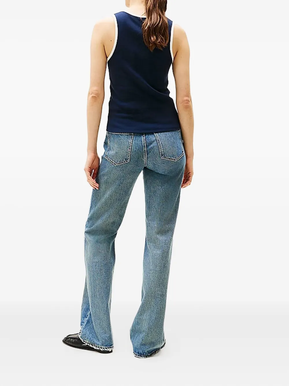 Tommy Hilfiger Mouwloze top Blauw